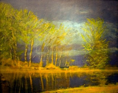 Lights in April Spring Storm by Laszlo Mednyanszky